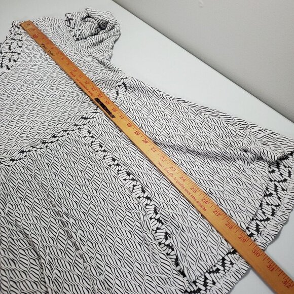 Habitat Women’s Textured Stretch Tunic Top Size Large Lagenlook‎ Casual Comfort - Picture 11 of 12